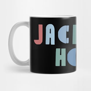 Jackson Hole Vintage Text Typography TRAVEL-1 Mug